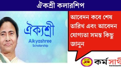 Aikyasree Scholarship(ঐক্যশ্রী স্কলারশিপ)