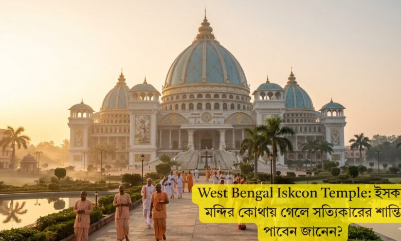 West Bengal Iskcon Temple: ইসকন মন্দির কোথায় গেলে সত্যিকারের শান্তি পাবেন জানেন?